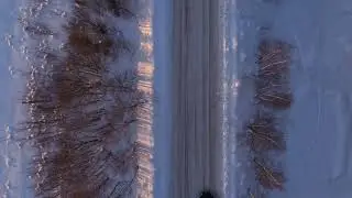 Съемка полей перед весной
