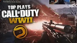 INSANE COD WWII Suicide Trickshot! - Dare's Top 5 Plays #15