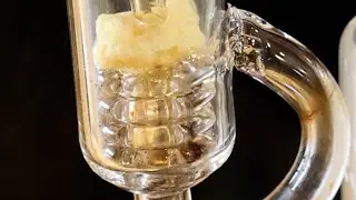 Half Gram Dab in Recycler from Honeybee Herb