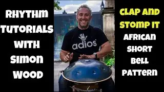 How to play the African Short Bell / Afro-Cuban in 12/8  Part 1 - Clap and Stomp