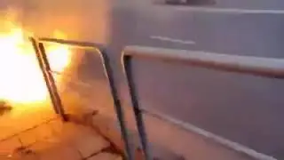 А вот так горят электросамакаты