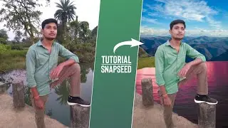 Snapseed & Lightroom Tutorial : New Professional Background Change in Snapseed | 2021