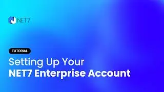 Setting up your NET7 Enterprise account is quick and seamless.