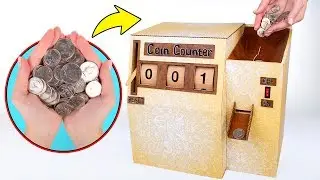 Come fare un contamonete di cartone ?