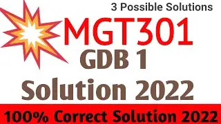 MGT301 GDB 1 Solution 2022 | mgt301 GDB 1 Solution Fall Semester 2022 | mgt301 GDB 2022