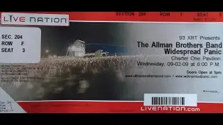 Allman Brothers Band - Live at Charter One Pavilion, Chicago, Il (09-02-2009) Full Show Video Part 1