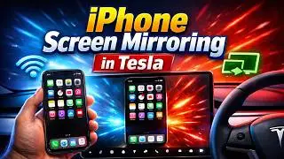 Replica : How to iPhone Screen Mirror to Tesla | Replica  Android and iPhone Screen Mirror to Tesla