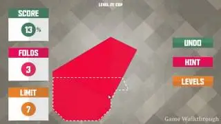 Paperama Yama level 21 Cup Walkthrough
