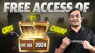 Free Access of CATS, CHAMP & C³ | MOST Effective, Personalized & Systematic Online BATCHES! 🚀 JEE-24