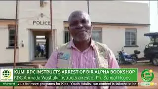 RDC Kumi instructs arrest of Alpha bookshop and headtr association head
