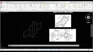 AutoCAD 2021 _Practice 17 _Isometric _ Flanged Coupling
