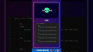 Cursor Blob Animation  #codewave #css #html #javascript  #coding