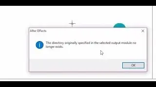 Fix The directory originally specified in the selected output module installation issue on windows