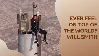 Will Smith on Burj Khalifa Dubai