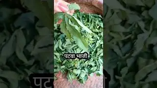 पटवा भाजी ऑफ छत्तीसगढ़  #viral #shortsfeed #shorts  #cgrecipe #cgshorts #recipeoftheday #trending