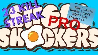 Shell Shockers 2019 | 23 Kill Streak on Castle | PRO SHELLSHOCK.IO PLAYER