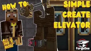 CREATE Elevator - All The Mods 9