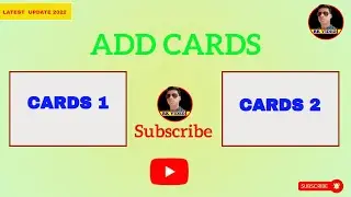 |  Simple Steps to add CARDS on youtube video | rkvideo1 | Youtube Video 2022 |