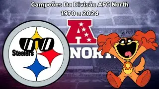 Campeões Da Divisão AFC Norte | AFC North Division Champions 1970–2024
