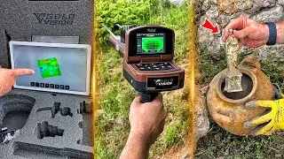 Treasure Hunting With Metal Detector! We Found Treasure With Gold Vision Metal Detector!