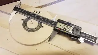 Super accurate circle sanding jig