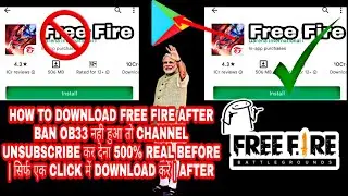 😥 Your Device Isn't Compatible With This Version Android Fix Free Fire Max | FF Max Download 500MB🌿