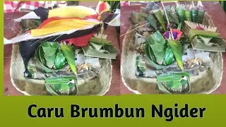 Video baru, Metanding Caru Brumbun Ngider versi Desa Semate