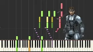 Metal Gear Solid. Game Over Theme [MIDI]