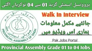 How To Apply Provincial Assembly Jobs 2023 || Provincial Assembly 01 to 04 Jobs 2023 @Pakjobsportal