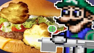 Weegee Commits Hamburger Crimes