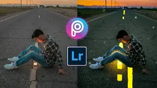 Glowing Road Editing Tutorial In PicsArt