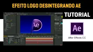 After Effects Efeito Desintegração Com Particula