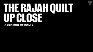 Auslan | The Rajah quilt up close