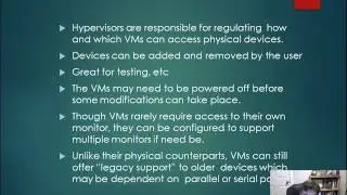 Operating Systems and Virtualization Lesson 13: Adding Devices