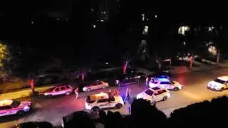 Blasting Bad Boys from my speaker during a huge arrest