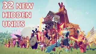 ALL 32 HIDDEN UNITS LOCATIONS - Totally Accurate Battle Simulator TABS