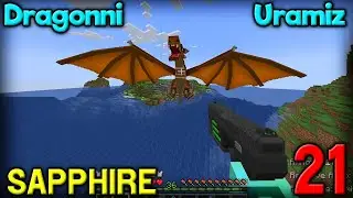 Minecraft Let's Play - Sapphire Survival 21 Qism O'zbekcha minecraft 
