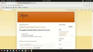 How to change the  default Python Version in Ubuntu
