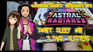 Don't Sleep on 3 pack Blisters Astral Radiance edition - JessBen Opening