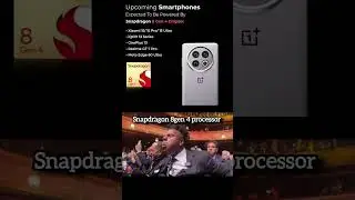 upcoming smartphones ka  processor hoga snapdragon 8gen 4 👀😲 #processor #techmeme #youtubeshorts