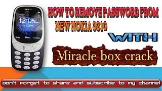 HOW TO REMOVE ANY LOCK FROM NOKIA 3310 2017