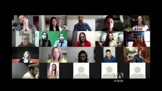 David Bisbal, rueda de prensa virtual en Ecuador - En Corto, Teleamazonas