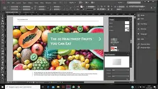 Основы верстки в Индизайне.  Урок 17: Создание интерактивных PDF презентаций