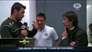 [HD] La Intimidad del vestuario de Olimpia post partido vs. Santa Fe. Central Fox