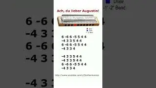 Augustine on harmonica + tabs