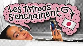 Tatouage Japonais, Pivoines + Foo Dog - JDB # 35