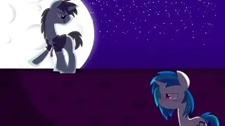 Vinyl Scratch x Neon Light Tribute - MLP