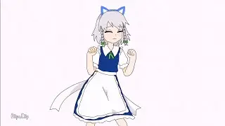 Sakuya Cat Ears Dance [Touhou/Animation]