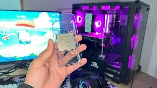 Tunando o PC Gamer com o Ryzen 7 5700x Barato do Aliexpress - (Comparações com o Ryzen 5 5600)