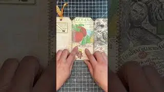 Hide a pocket in a trifold tag!